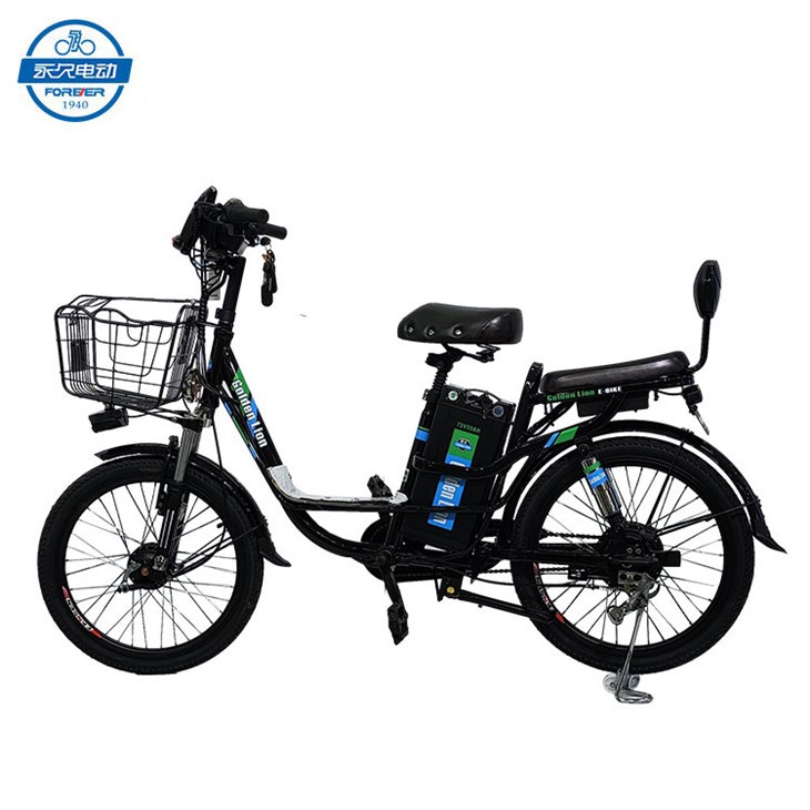 Electric Bicycle With Big Footrest